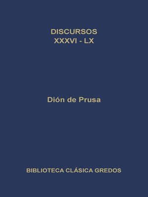 cover image of Discursos XXXVI-LX